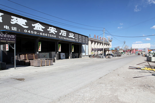 石材市场门市房 建材经营者的黄金阵地与运营方略